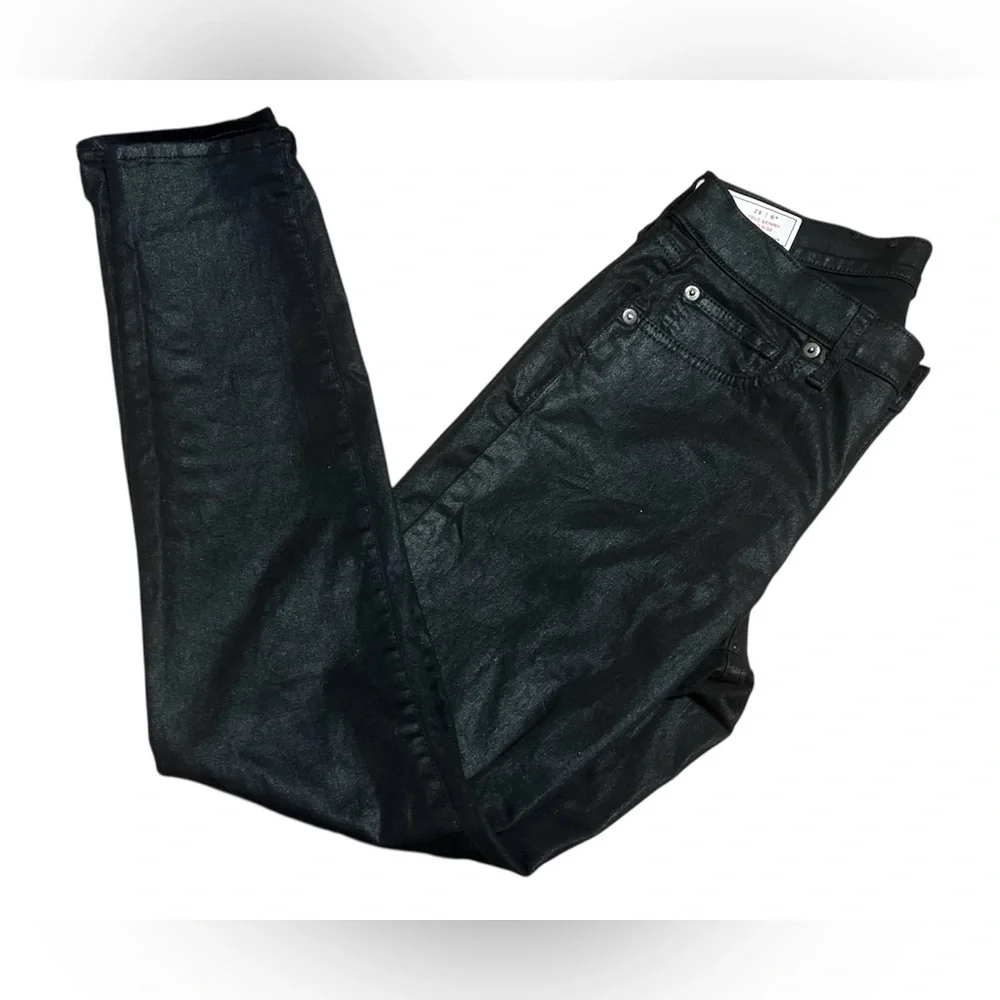 GAP Mid Rise Foil Vintage Slim Jeans - Picture 4 of 5